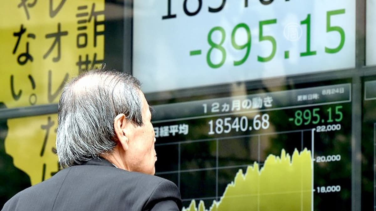 Osiyodagi fond indekslari qulamoqda - Yaponiyaning Nikkei indeksi 13 foizga tushib ketdi