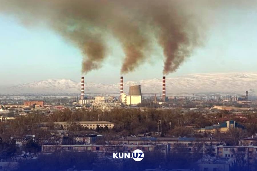 Toshkent IES mazut yoqib havoni ifloslantirgani uchun 1 mlrd so‘m to‘laydigan bo‘ldi