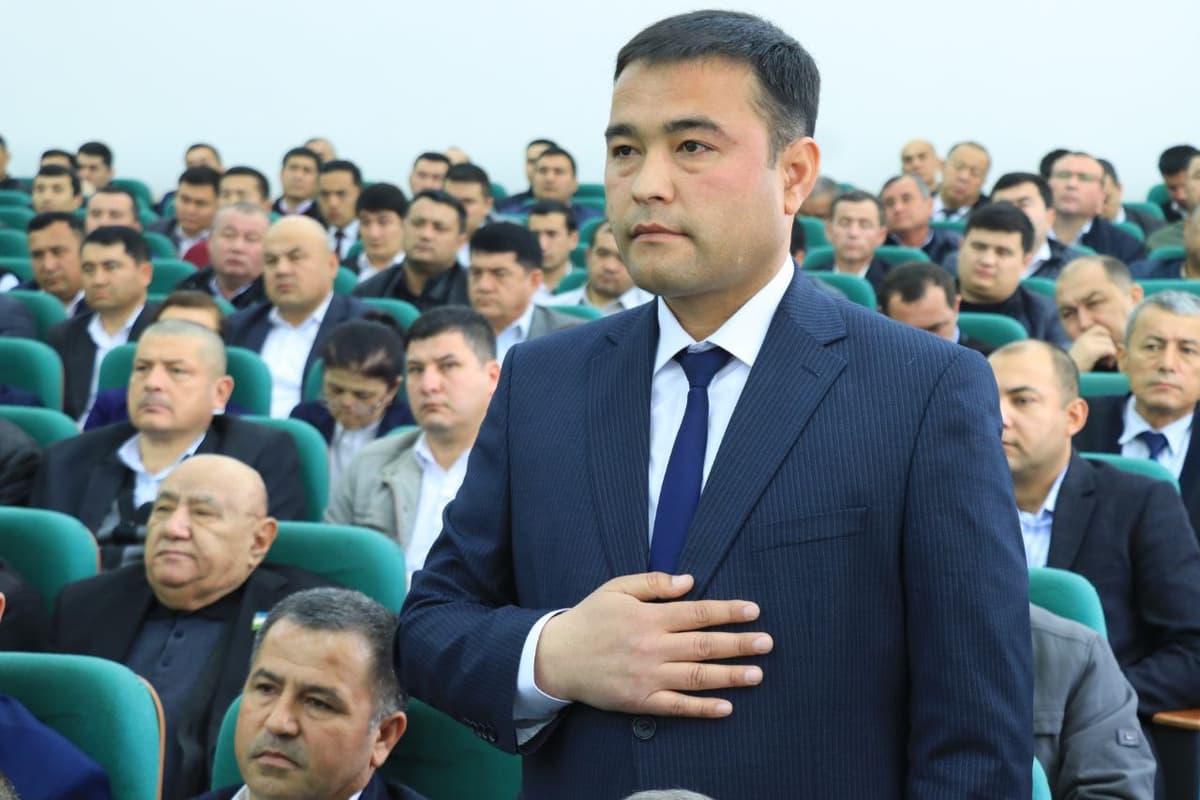 Сирдарё туманига янги ҳоким тайинланди