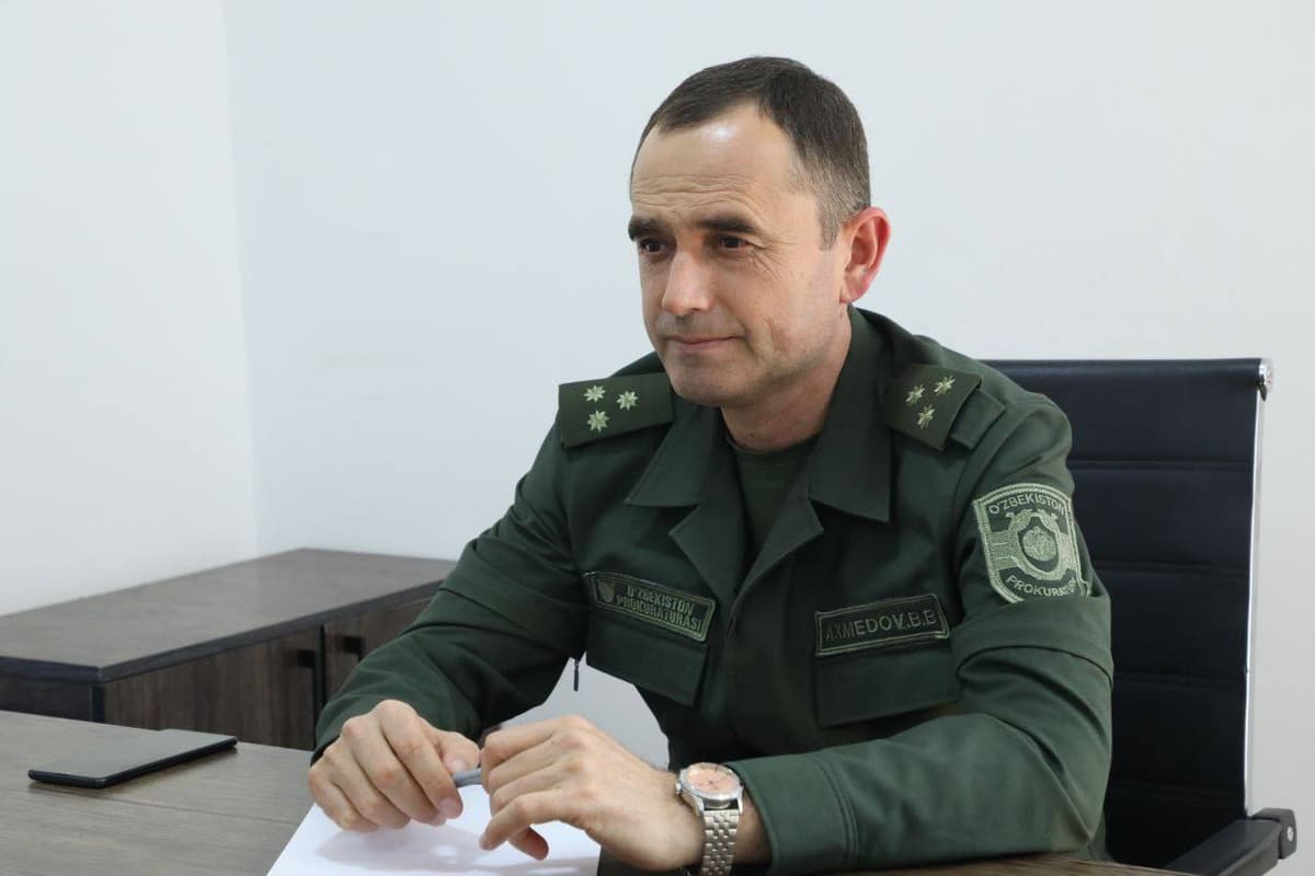 Навоий вилояти прокурори лавозимидан озод қилинди