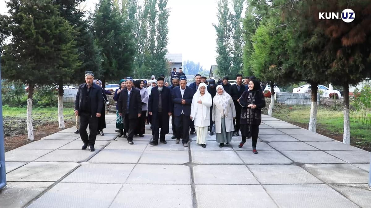 Andijon viloyati Baliqchi tumanida bir oilaning 70 a’zosi birga saylovga keldi