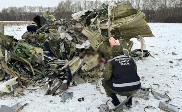 RF Ukrainaga Il-76 qulashida halok bo‘lganlar jasadini topshirdi