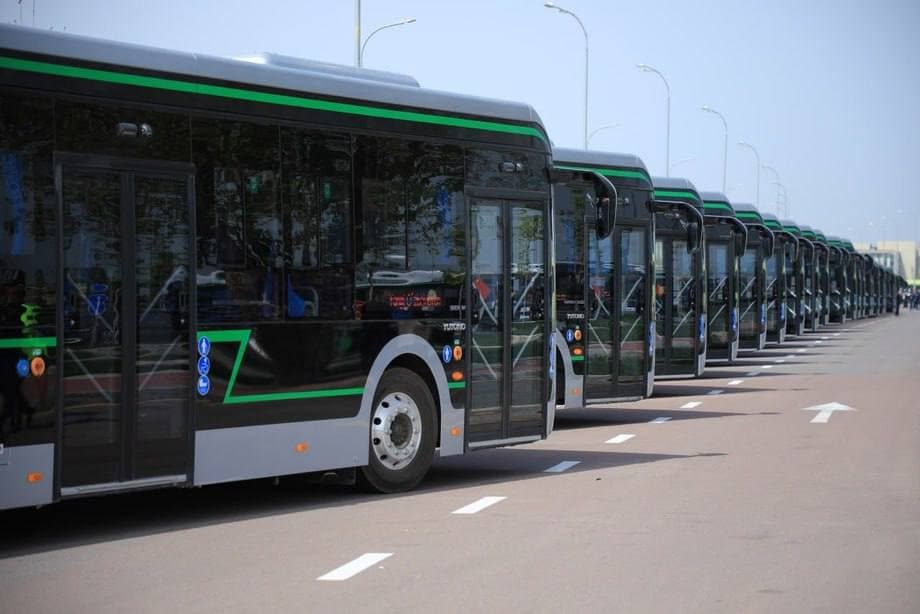 Samarqandga Xitoydan 100 ta Yutong elektrobuslari olib kelinadi