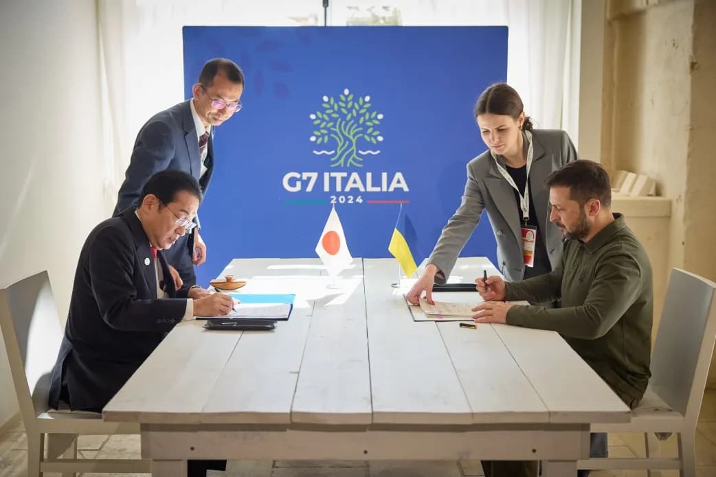 Yaponiya va Ukraina xavfsizlik kafolatlari to‘g‘risidagi bitimni imzoladi