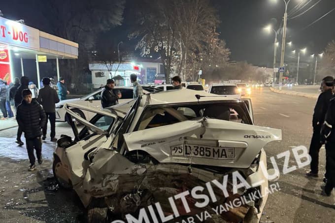 Toshkentda 3 ta mashina ishtirokidagi YTHda bir kishi vafot etdi