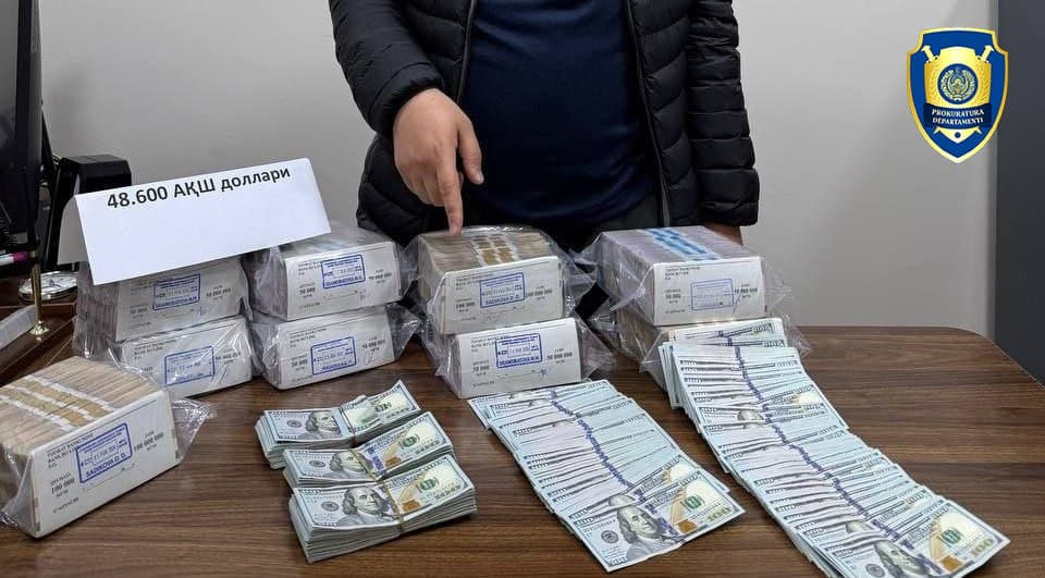 Toshkentda 48 ming dollarni 600 mln so‘mga sotishga uringan fuqaro qo‘lga olindi