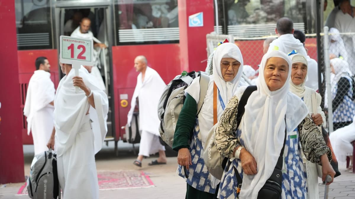 O‘zbekistonlik hojilar 12 iyundan vatanga qaytishni boshlaydi