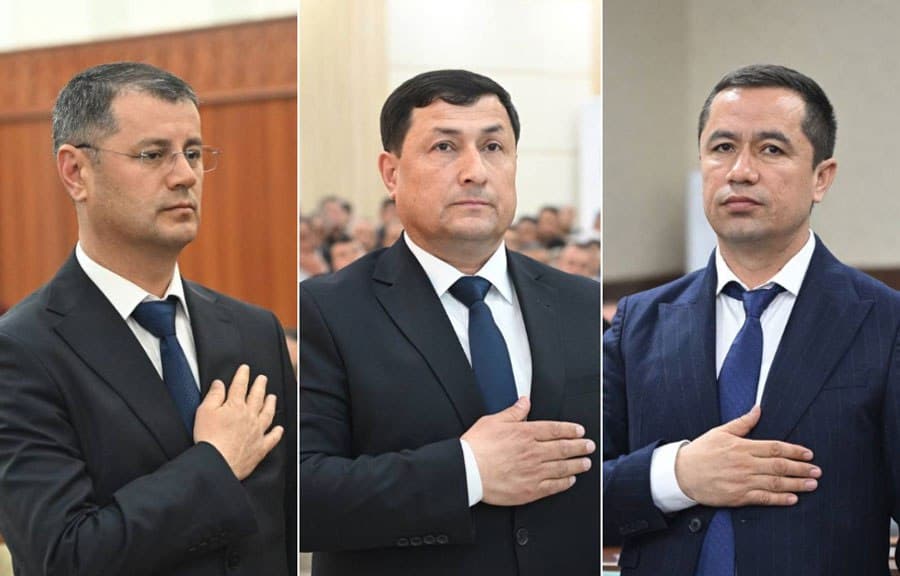 Xorazm viloyatining uchta tumanida hokim o‘zgardi