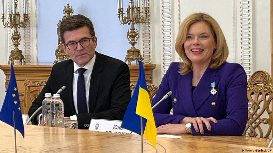 Bundestag rahbari Klyokner Kiyevda Germaniya qo‘llovini tasdiqladi