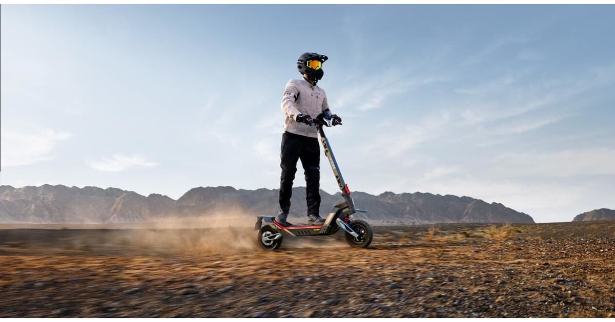Navee XT5 Pro - 130 km yo‘l bosadigan “off-roud” elektrosamokat taqdim etildi