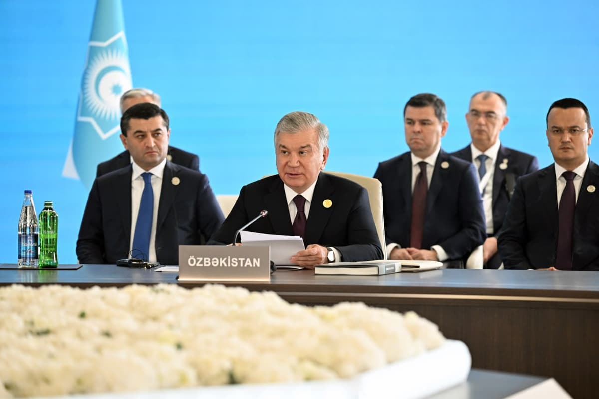 Shavkat Mirziyoyev Turkiy davlatlar tashkiloti sammitida yettita tashabbusni ilgari surdi