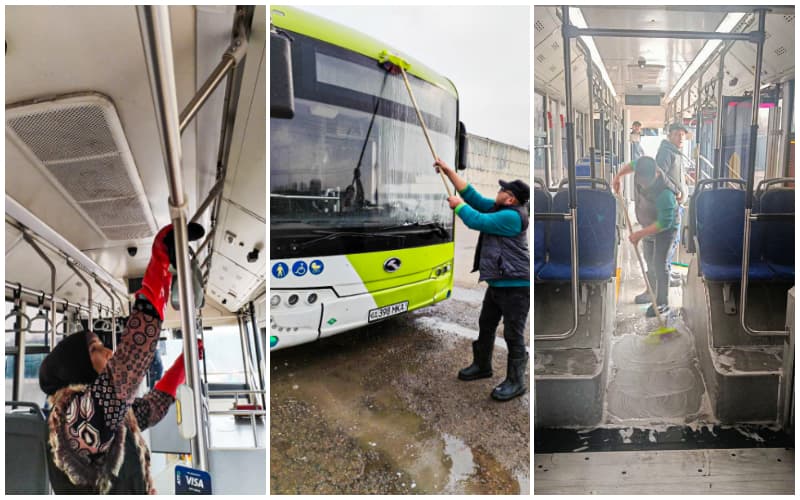 Toshkentda chang avtobusda yo‘lovchilar tashilgan holat ortidan mas’ullar jazolandi