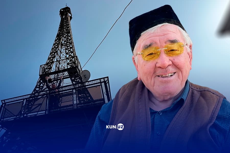 Эйфелни уйида қурган фурқатлик отахон ҳикояси