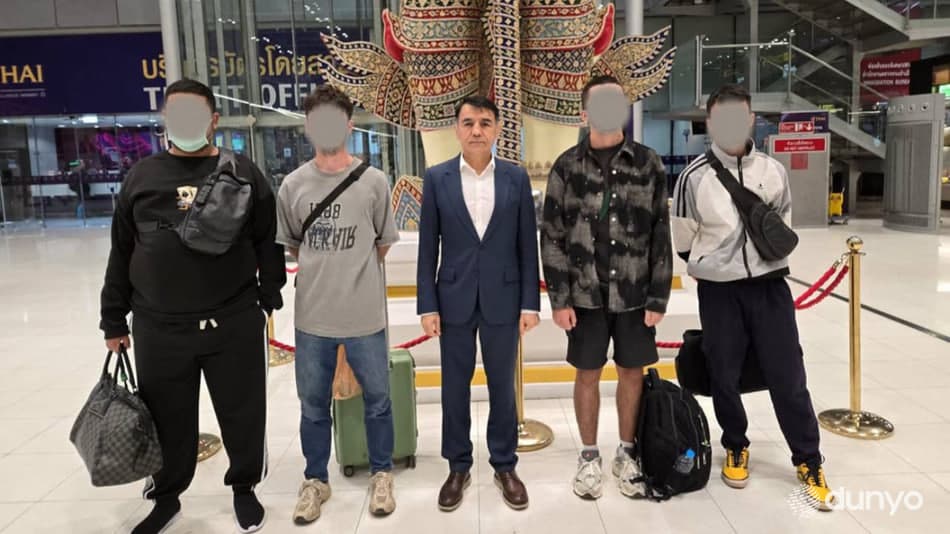 Myanmada odam savdosi qurboniga aylangan O‘zbekiston, Qozog‘iston va Qirg‘iziston fuqarolari o‘z vataniga qaytarildi