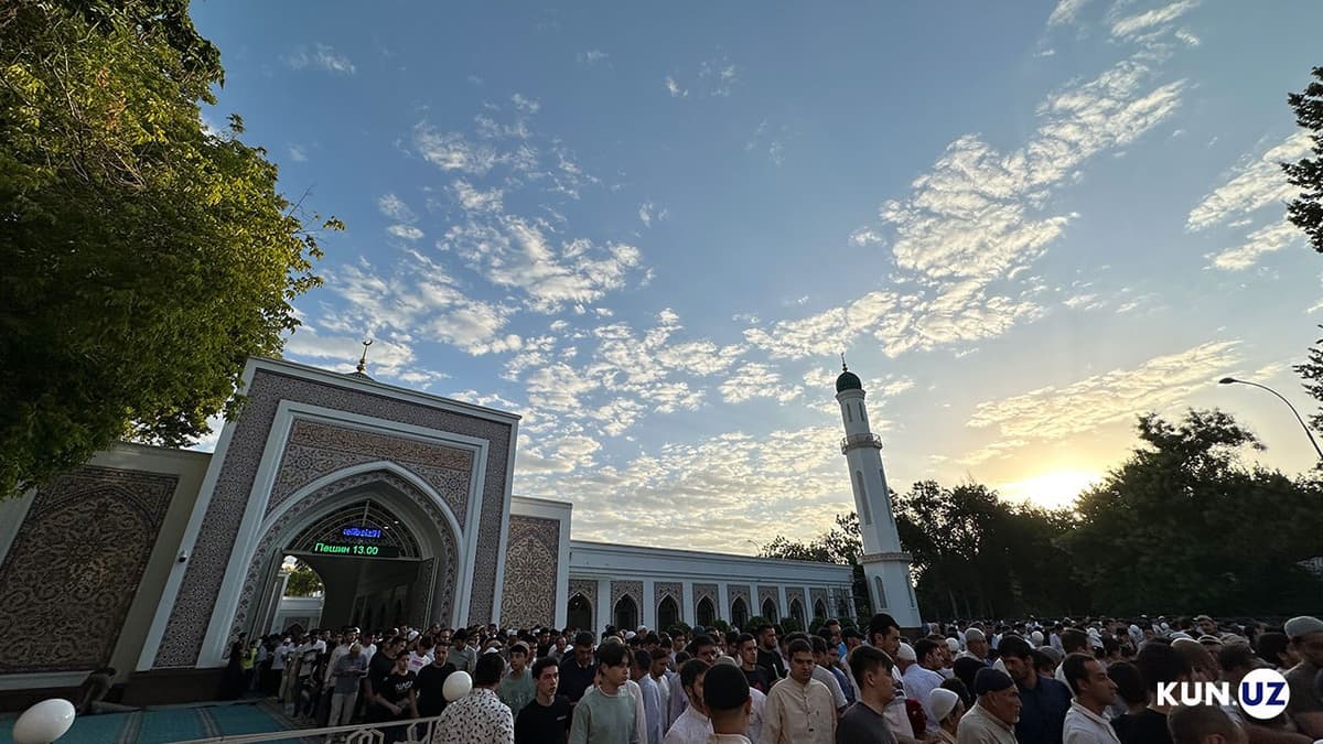 Toshkentda hayit namozi o‘qilishi munosabati bilan qator ko‘chalar yopiladi