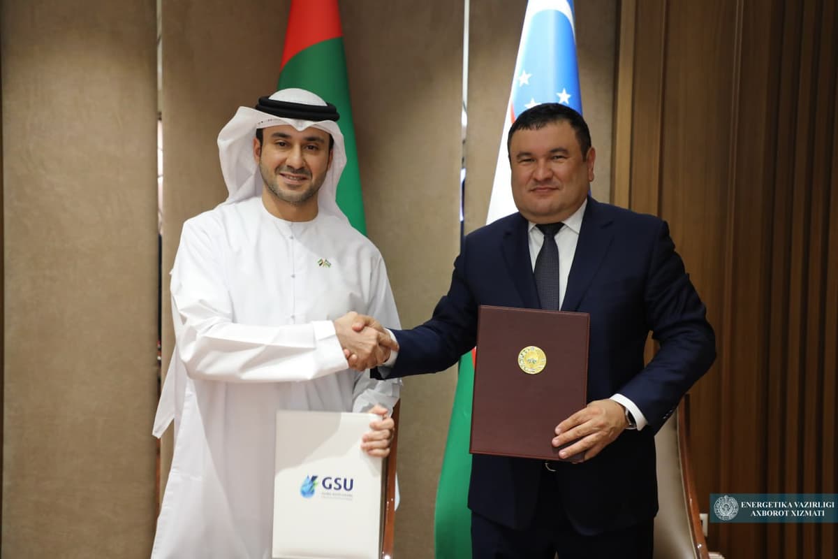 BAAning GSU kompaniyasi O‘zbekistonda yashil energetikani rivojlantirishga 27 mln dollar investitsiya kiritadi