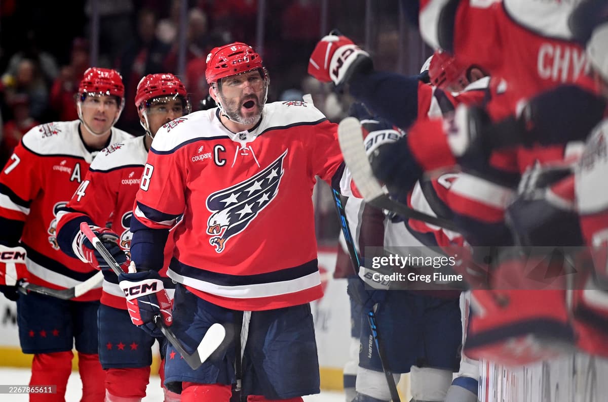 Ovechkin MHLdagi 1000-golini urdi