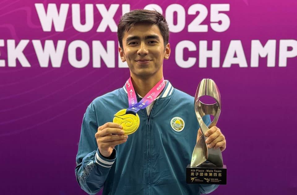 Нажмиддин Косимхожиев стал чемпионом мира по таэквондо