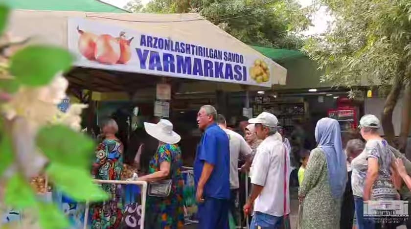 Toshkentda arzonlashtirilgan mahsulotlar savdosi boshlandi
