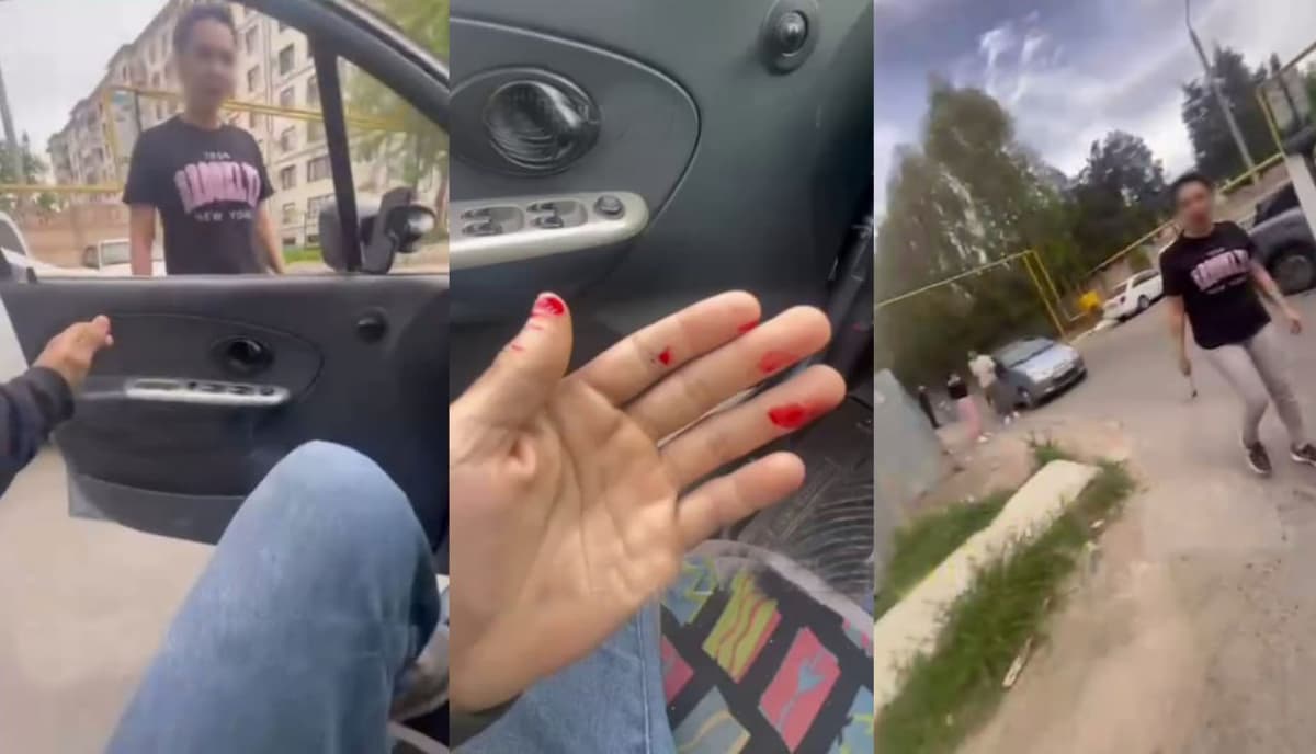 Toshkentda yo‘l talashgan Spark haydovchisi temir bilan Matiz haydovchisini urdi