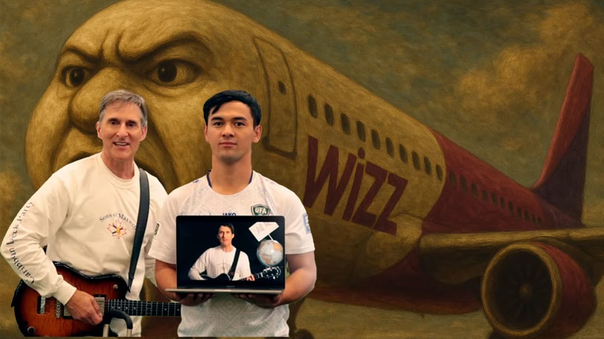 “Wizness Class’да учманг” — канадалик мусиқачи Wizz Air ҳақида қўшиқ куйлади