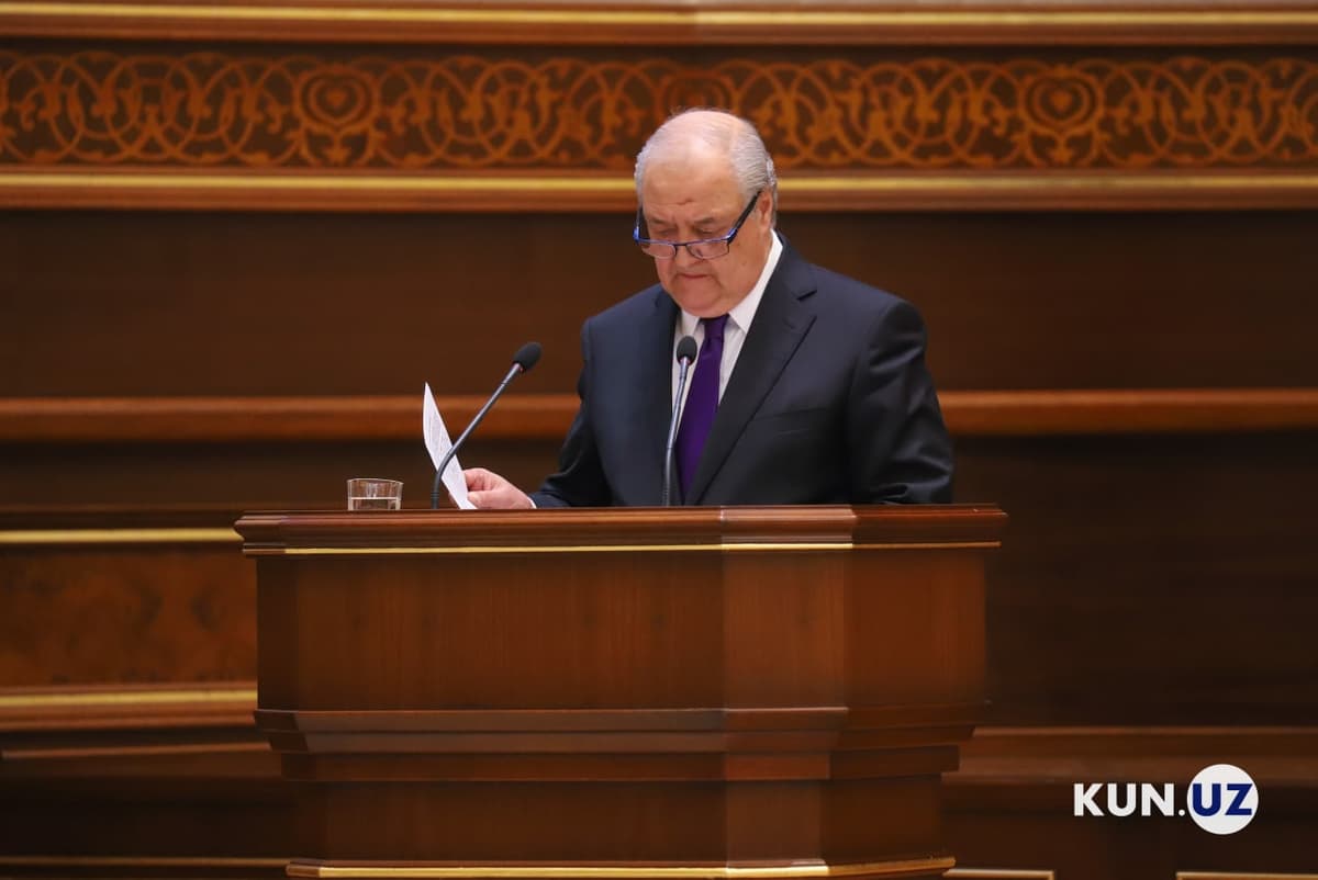 Abdulaziz Komilov prezident maslahatchisi lavozimiga tayinlandi