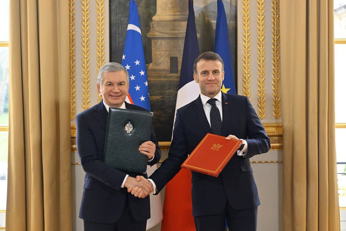 Foydali qazilmalar va mudofaa sohasida hamkorlik, axborot almashinuvini kuchaytirish – O‘zbekiston-Fransiya strategik sheriklik shartnomasida nimalar ko‘zda tutilgan?