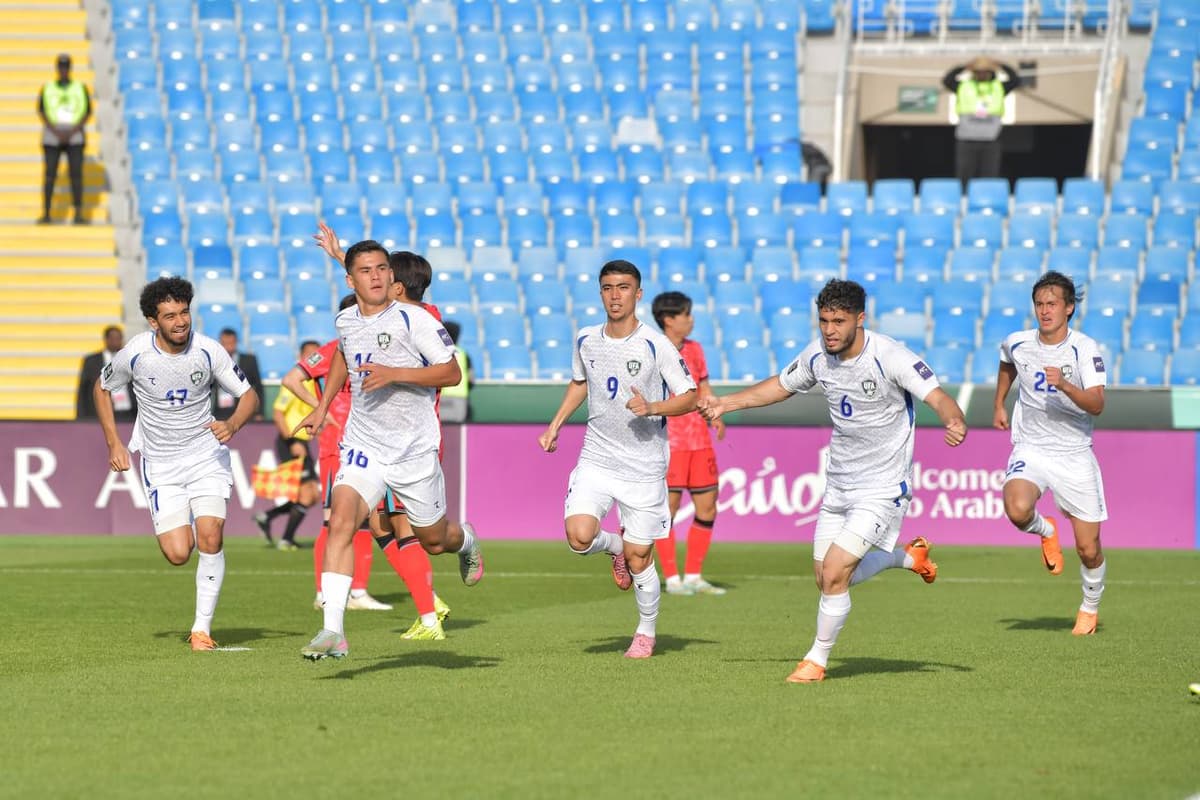 O‘zbekiston U23 guruhda birinchi o‘rin bilan Osiyo Kubogi pley-off bosqichiga chiqdi