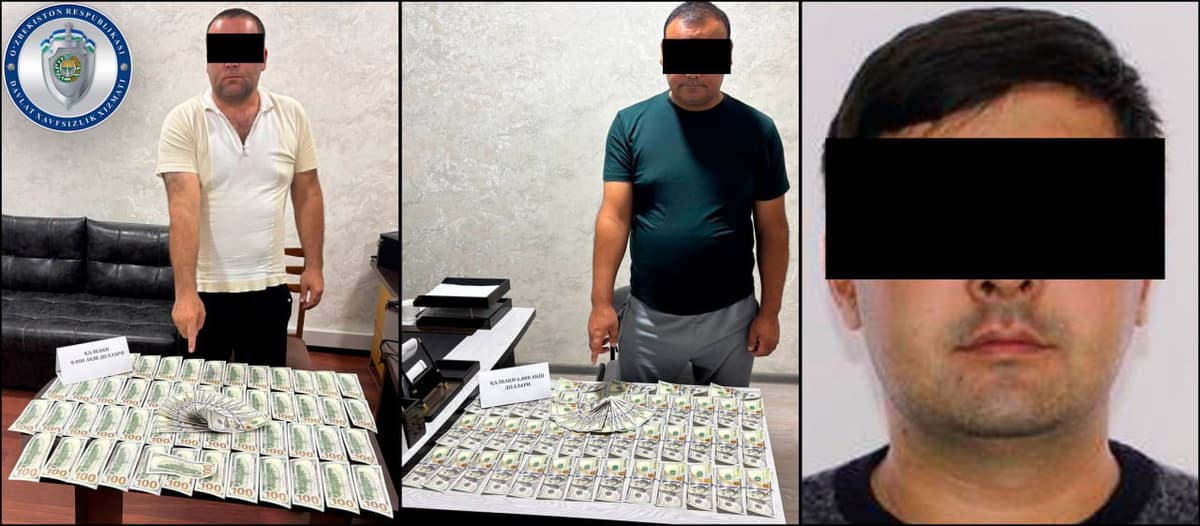 Namanganda qalbaki valuta sotuvchilar qo‘lga olindi