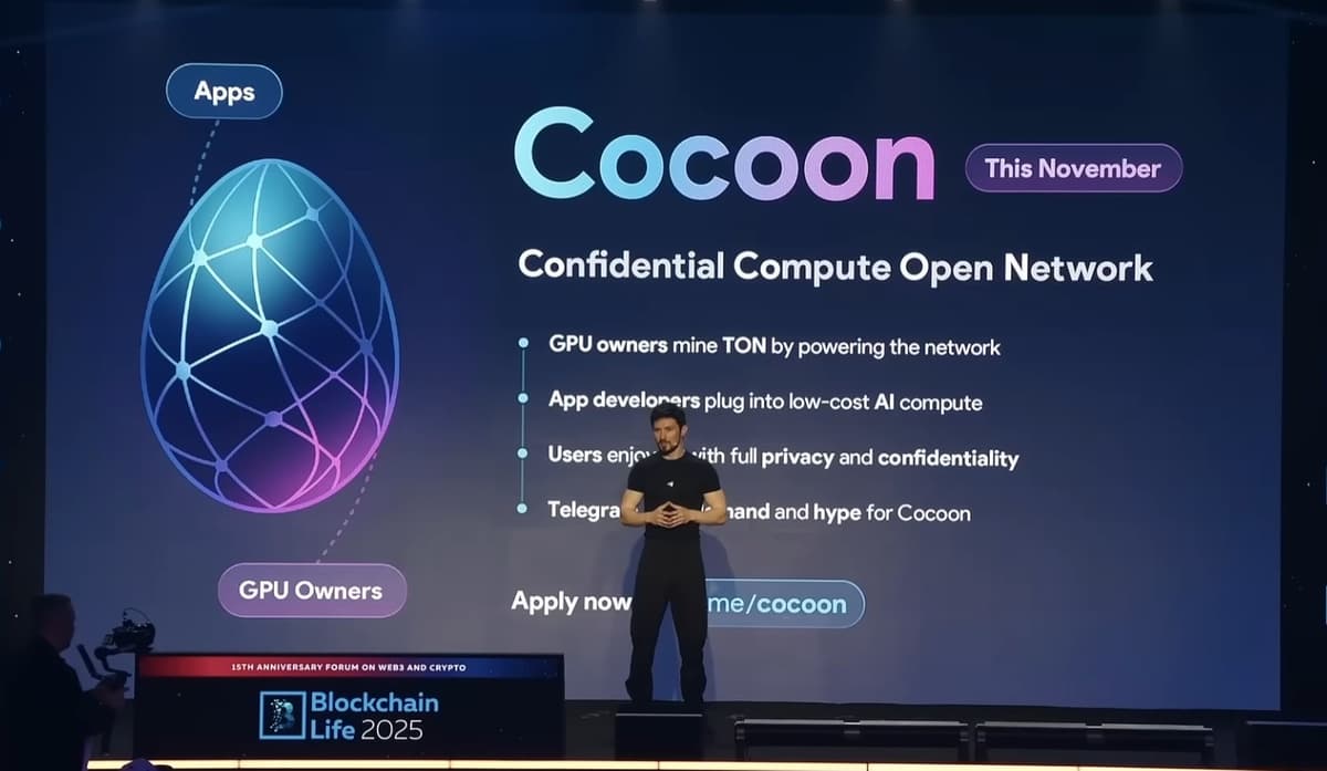 Дуров запустил децентрализованную сеть Cocoon