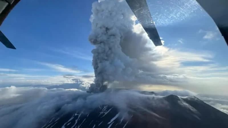 Kamchatkada 500 yil ichida birinchi marta Krasheninnikov vulqoni otilishni boshladi