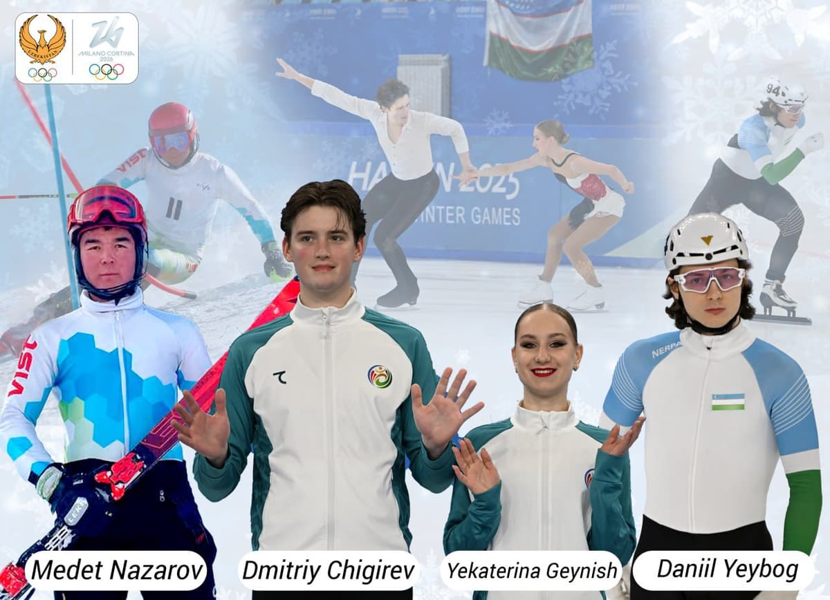 O‘zbekiston qishki Olimpiadada 2 nafar sportchi bilan qatnashadi