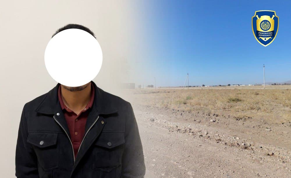 Yer auksioni bo‘yicha qalbaki hujjat tayyorlagan shaxs ushlandi