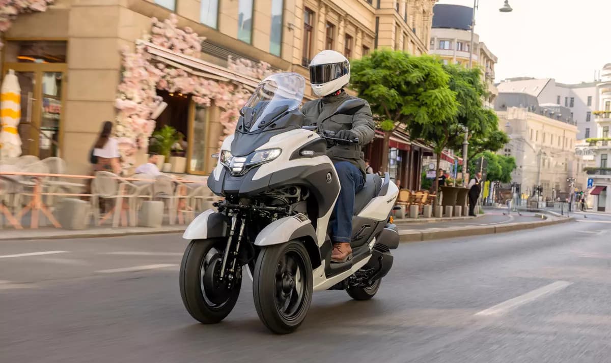 Yamaha xavfsizlik yostiqchasiga ega dunyodagi ilk skuterni taqdim etdi