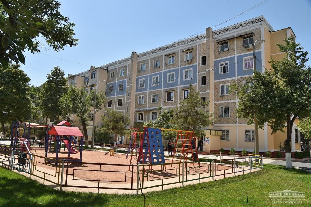 Ko‘p kvartirali uylarda bolalar maydonchasi bo‘lishi shartligi belgilandi