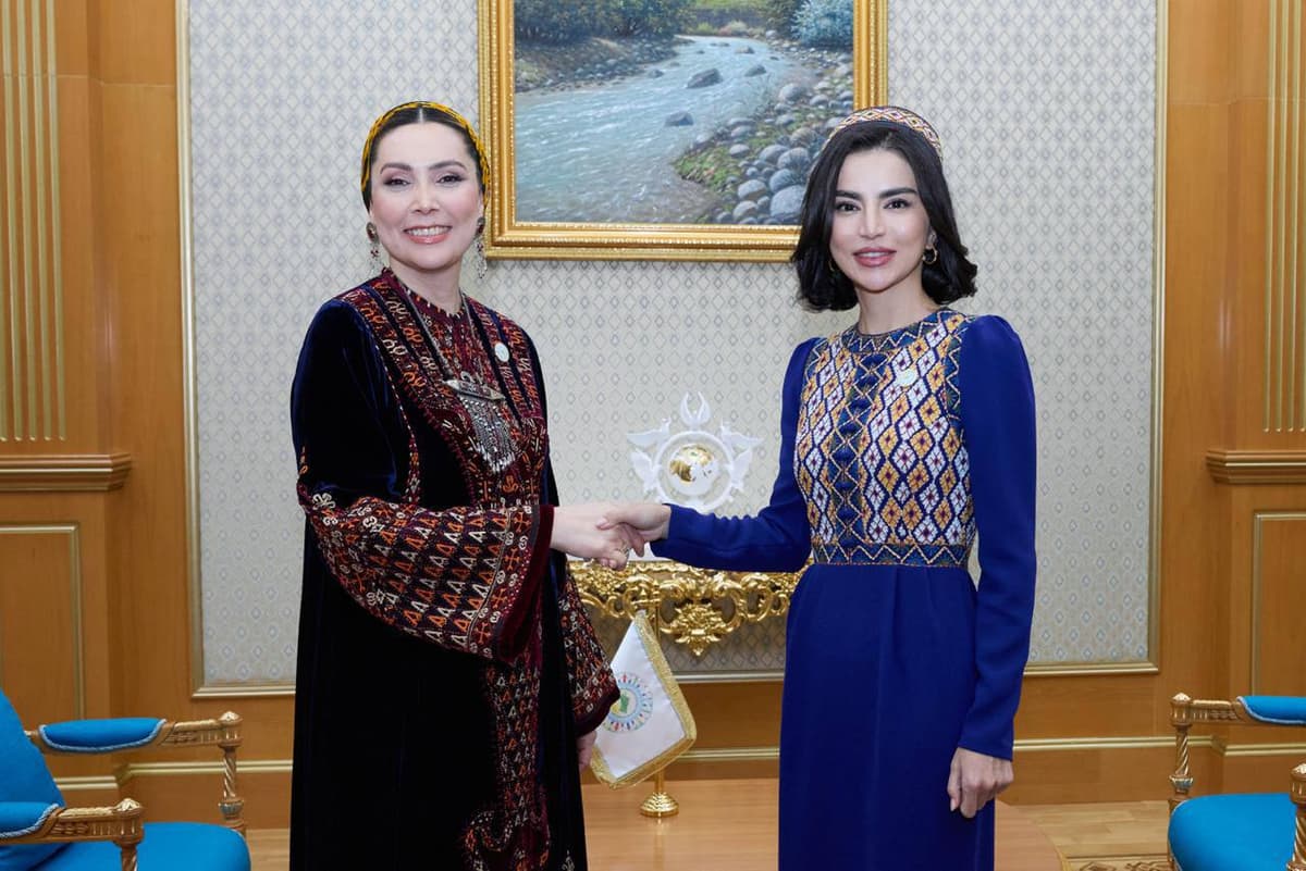 Saida Mirziyoyeva Turkmanistondagi xalqaro konferensiyada ishtirok etdi