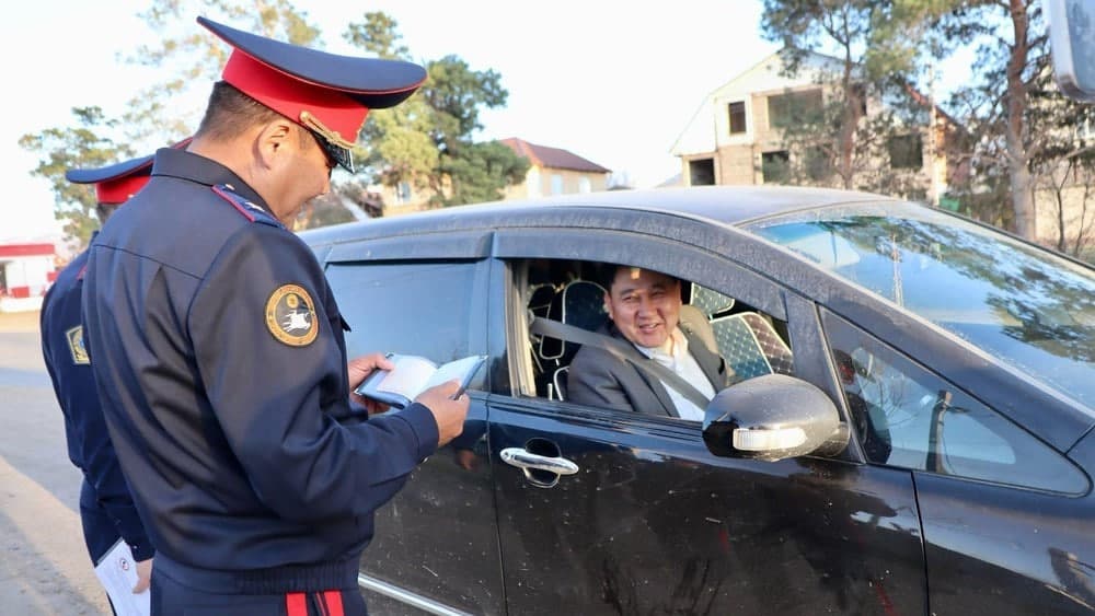 Qirg‘izistonda 1 sentabrdan yo‘llarda haydovchilarning qoidalar bo‘yicha bilimini tekshirish boshlanadi