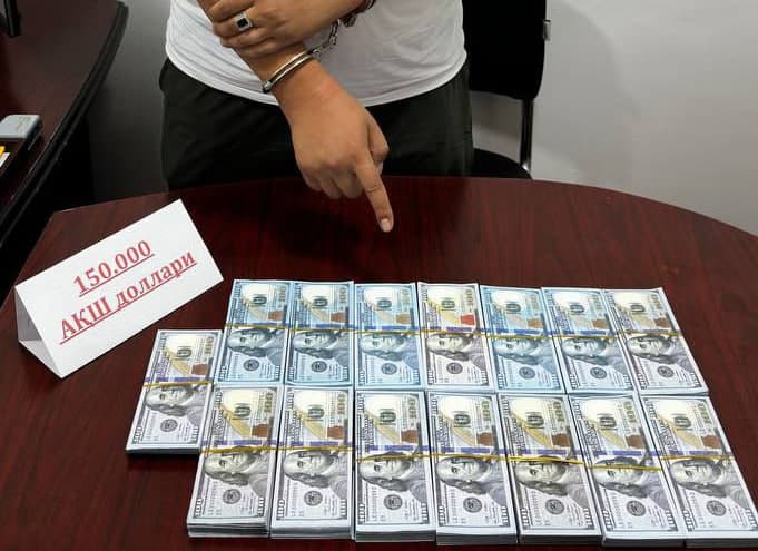Sirdaryoda qalbaki 150 ming dollar muomalaga kiritilishining oldi olindi