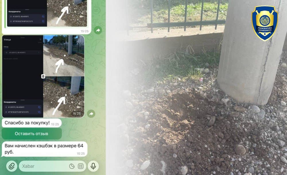 Telegram orqali giyohvandlik vositalari savdosi fosh etildi