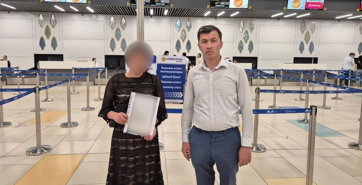 Qozog‘istonda odam savdosi qurboni bo‘lgan fuqaro O‘zbekistonga olib kelindi
