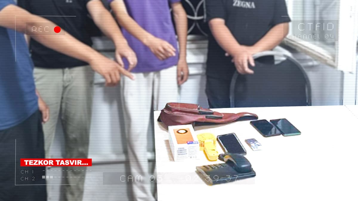Чиноздаги бозорда савдо расталарида ўғрилик содир этганлар ушланди