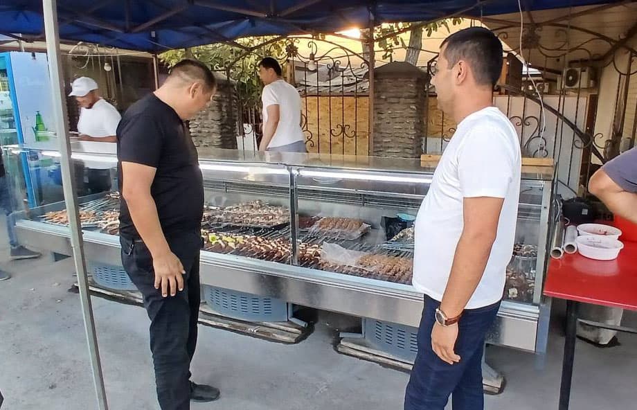 Chumchuq go‘shtidan kabob tayyorlagan choyxona rahbariga chora ko‘rildi