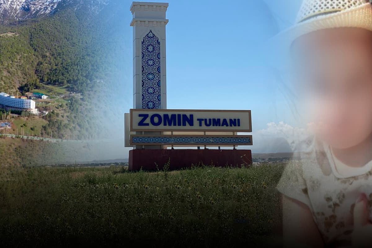 Zominda yo‘qolib qolib, keyin jasadi topilgan 2 yoshli bola YTH qurboni bo‘lgani aniqlandi