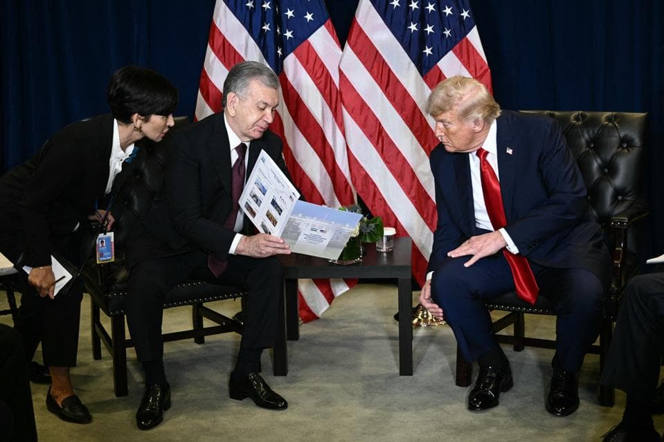 Forbes: Tramp va Mirziyoyev uchrashuvi – ikki tomon uchun ham strategik yutuq