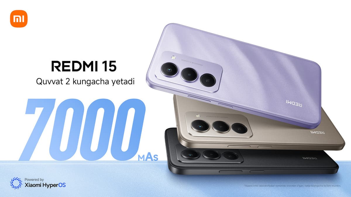Xiaomi yangi Redmi 15 va Redmi 15C’ni taqdim etdi - katta ekran va kuchli batareyaga ega smartfonlar