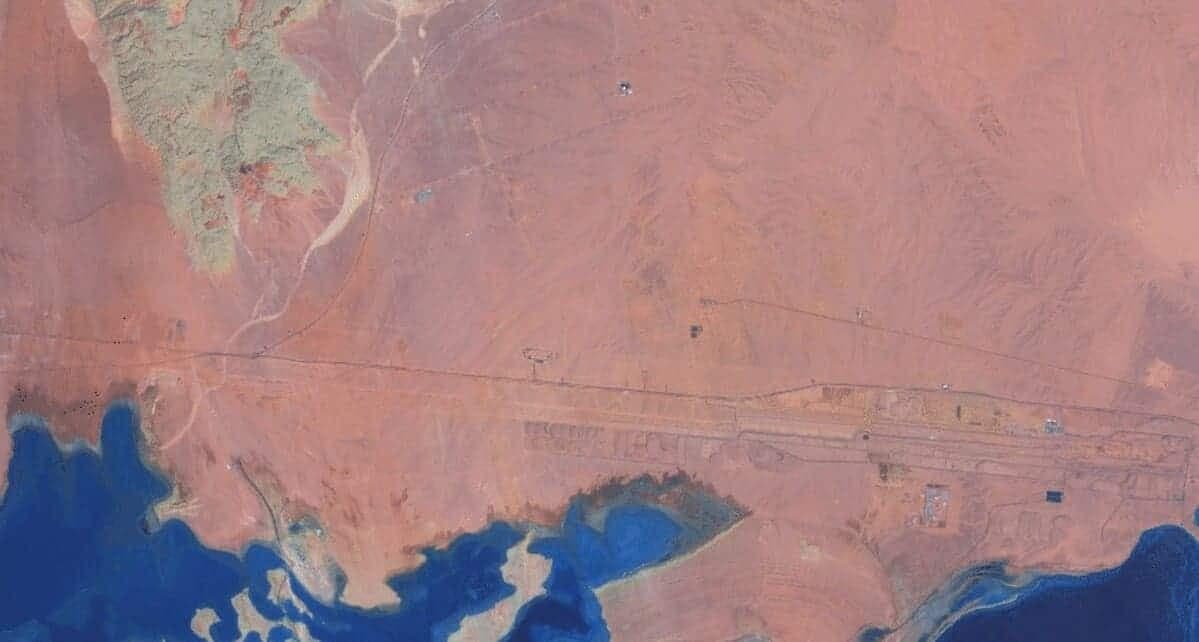 Saudiyadagi The Line loyihasi qurilishi kosmosdan kuzatildi