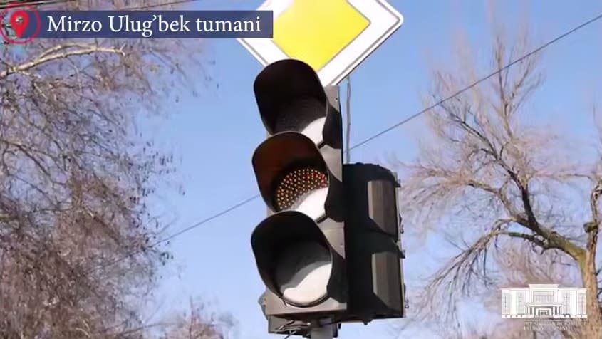Poytaxtda yo‘llar, svetoforlar va bekatlar bosqichma-bosqich yangilanmoqda