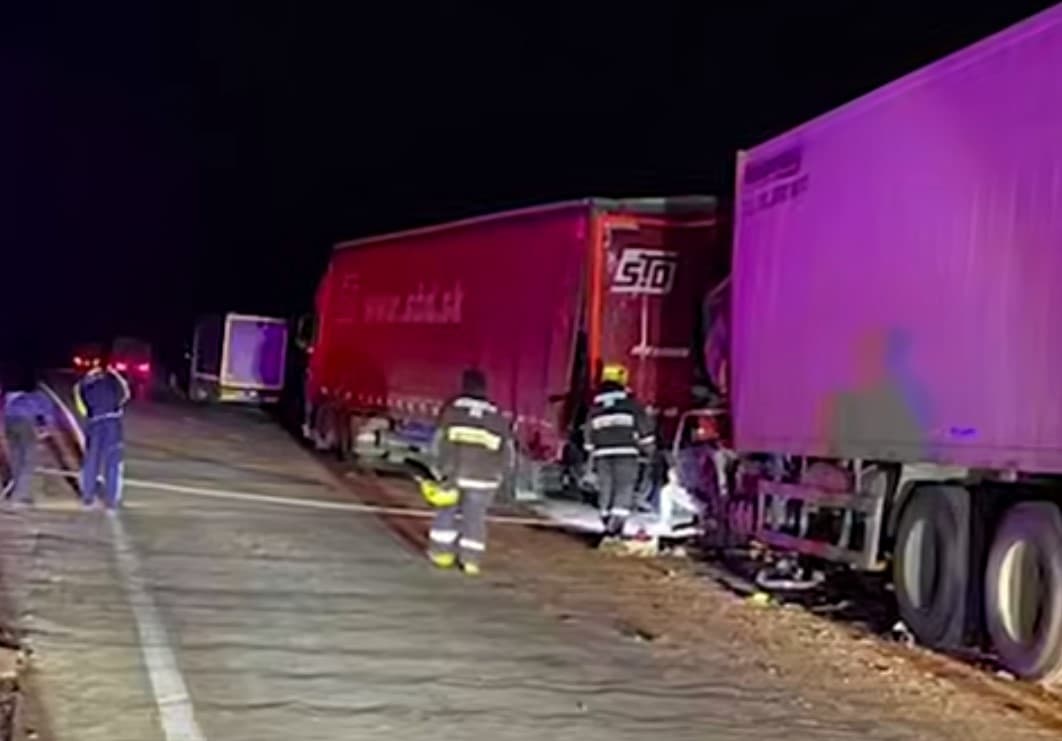 Qoraqalpog‘istonda Isuzu va DAF yuk mashinalari to‘qnashdi