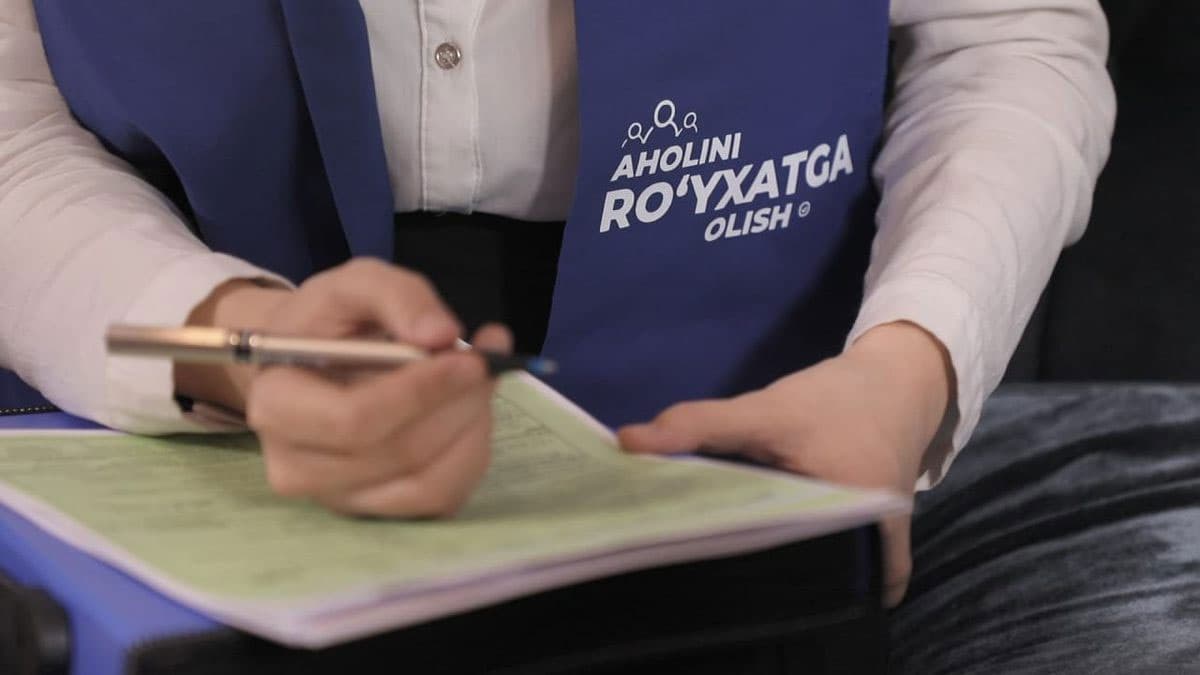 O‘zbekistonda aholini ro‘yxatga olish uchun taxminan 150 mlrd so‘m sarflanadi