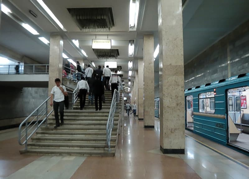 Toshkent metrosida poyezd harakat tarkibida texnik nosozlik yuz berdi